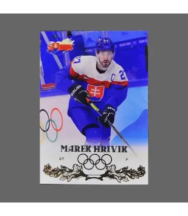 2022 AMPIR Olympic Games Hockey #SVK03 Marek Hrivik (Team Slovakia)  | AMPIR Trading Cards