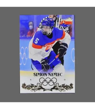 2022 AMPIR Olympic Games Hockey #SVK05 Simon Nemec (Team Slovakia)  | AMPIR Trading Cards