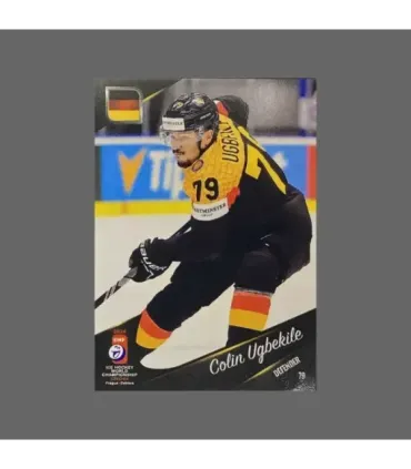 2024 IIHF World Championship #GER22 Colin Ugbekile (Team Germany)  | AMPIR Trading Cards