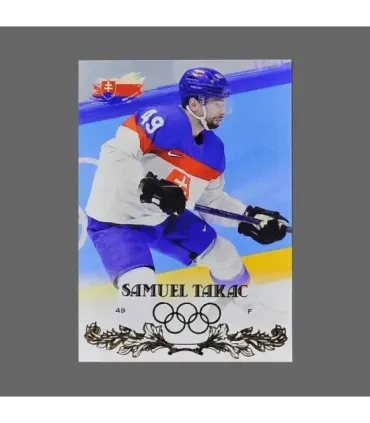 2022 AMPIR Olympic Games Hockey #SVK09 Samuel Takac (Team Slovakia)  | AMPIR Trading Cards