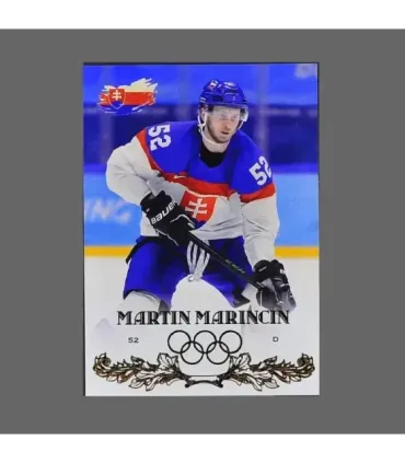 2022 AMPIR Olympic Games Hockey #SVK10 Martin Marincin (Team Slovakia)  | AMPIR Trading Cards