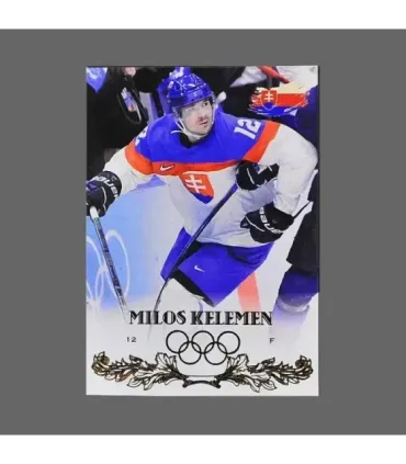 2022 AMPIR Olympic Games Hockey #SVK12 Milos Kelemen (Team Slovakia)  | AMPIR Trading Cards