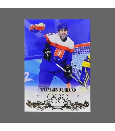 2022 AMPIR Olympic Games Hockey #SVK13 Tomas Jurco (Team Slovakia)  | AMPIR Trading Cards