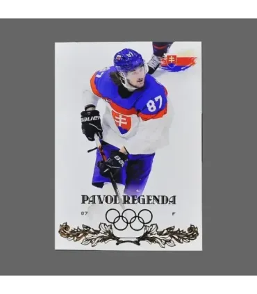 2022 AMPIR Olympic Games Hockey #SVK18 Pavol Regenda (Team Slovakia)  | AMPIR Trading Cards