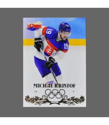 2022 AMPIR Olympic Games Hockey #SVK19 Michal Kristof (Team Slovakia)  | AMPIR Trading Cards