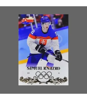 2022 AMPIR Olympic Games Hockey #SVK22 Samuel Knazko (Team Slovakia)  | AMPIR Trading Cards