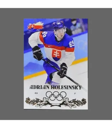 2022 AMPIR Olympic Games Hockey #SVK23 Adrian Holesinsky (Team Slovakia)  | AMPIR Trading Cards