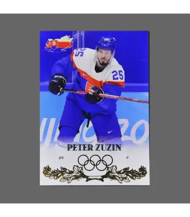 2022 AMPIR Olympic Games Hockey #SVK25 Peter Zuzin (Team Slovakia)  | AMPIR Trading Cards