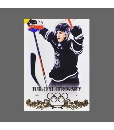 2022 AMPIR Olympic Games Hockey #SVK20-1 Juraj Slafkovsky (TPS Turku)  | AMPIR Trading Cards