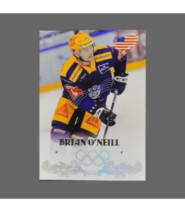 2022 AMPIR Olympic Games Hockey #USA21-1 Brian O’Neill (EV Zug)  | AMPIR Trading Cards