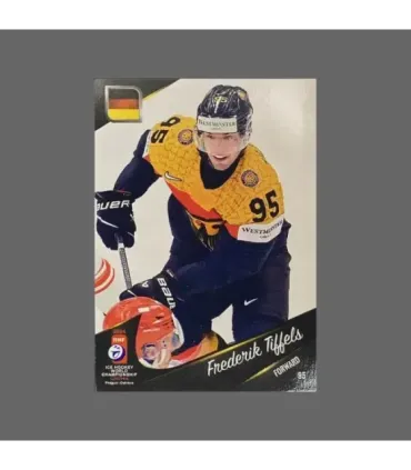 2024 IIHF World Championship #GER25 Frederik Tiffels (Team Germany)  | AMPIR Trading Cards