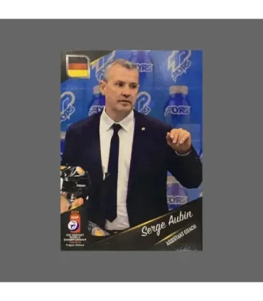 2024 IIHF World Championship #GER27 Serge Aubin (Team Germany)  | AMPIR Trading Cards