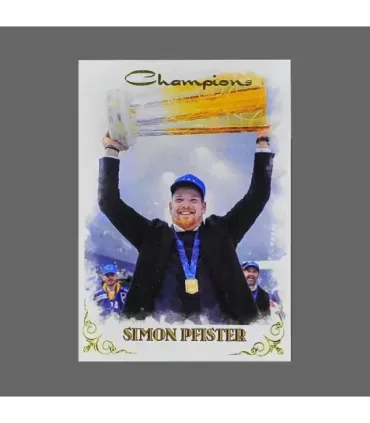 2022 AMPIR EVZ Champions #31 Simon Pfister   | AMPIR Trading Cards