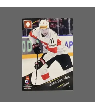 2024 IIHF World Championship #SUI02 Sven Senteler (Team Switzerland)  | AMPIR Trading Cards