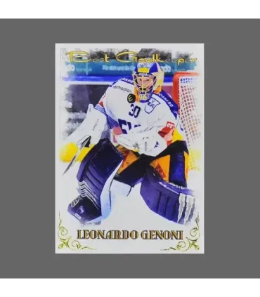 2022 AMPIR EVZ Champions #36 Leonardo Genoni  GK (Best Goalkeeper) | AMPIR Trading Cards