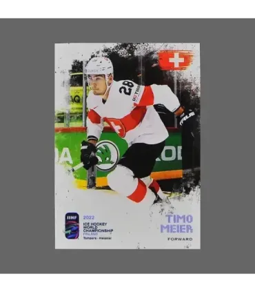 2022 AMPIR IIHF World Championship #SUI03 Timo Meier (Team Switzerland)  | AMPIR Trading Cards