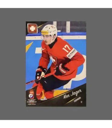 2024 IIHF World Championship #SUI05 Ken Jager (Team Switzerland)  | AMPIR Trading Cards