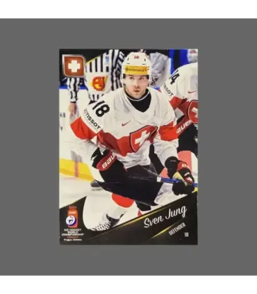 2024 IIHF World Championship #SUI06 Sven Jung (Team Switzerland)  | AMPIR Trading Cards