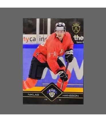 2022/23 AMPIR EVZ Pink Ribbon Charity Game #06 Niklas Hansson   | AMPIR Trading Cards