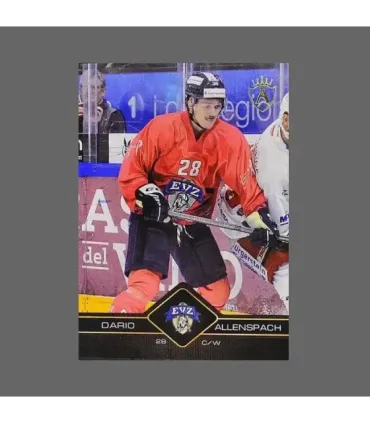 2022/23 AMPIR EVZ Pink Ribbon Charity Game #08 Dario Allenspach   | AMPIR Trading Cards