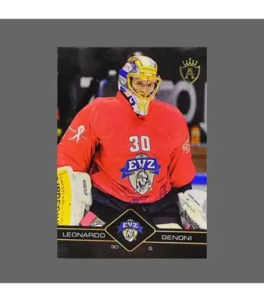 2022/23 AMPIR EVZ Pink Ribbon Charity Game #09 Leonardo Genoni  GK | AMPIR Trading Cards