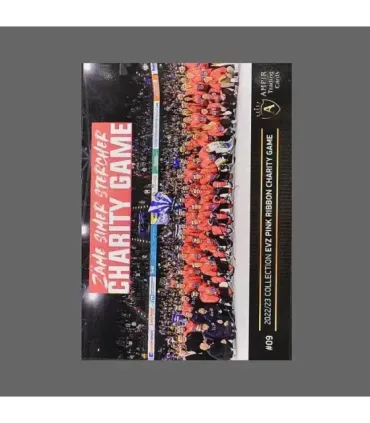 2022/23 AMPIR EVZ Pink Ribbon Charity Game #09 Leonardo Genoni  GK | AMPIR Trading Cards