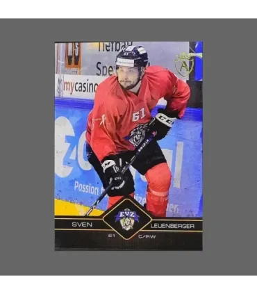 2022/23 AMPIR EVZ Pink Ribbon Charity Game #18 Sven Leuenberger   | AMPIR Trading Cards