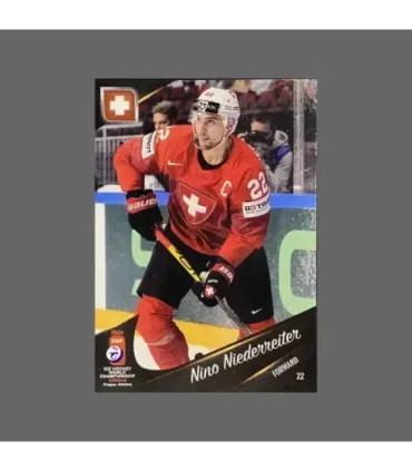 2024 IIHF World Championship #SUI09 Nino Niederreiter (Team Switzerland)  | AMPIR Trading Cards