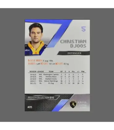 2022/23 AMPIR EVZ #05 Christian Djoos   | AMPIR Trading Cards