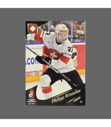 2024 IIHF World Championship #SUI10 Philipp Kurashev (Team Switzerland)  | AMPIR Trading Cards