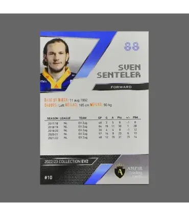 2022/23 AMPIR EVZ #10 Sven Senteler   | AMPIR Trading Cards