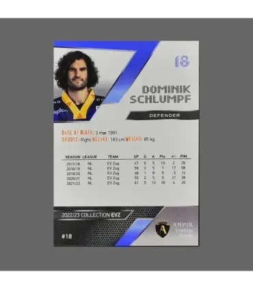 2022/23 AMPIR EVZ #18 Dominik Schlumpf   | AMPIR Trading Cards