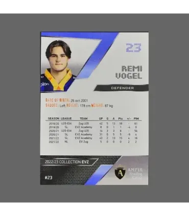 2022/23 AMPIR EVZ #23 Remi Vogel   | AMPIR Trading Cards