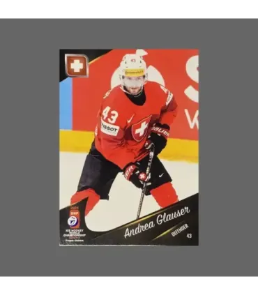 2024 IIHF World Championship #SUI12 Andrea Glauser (Team Switzerland)  | AMPIR Trading Cards