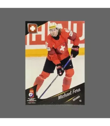 2024 IIHF World Championship #SUI13 Michael Fora (Team Switzerland)  | AMPIR Trading Cards