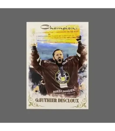 2023 AMPIR Geneve-Servette Champions #02 Gauthier Descloux  GK | AMPIR Trading Cards