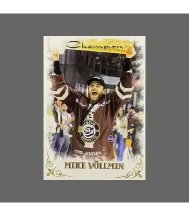 2023 AMPIR Geneve-Servette Champions #05 Mike Völlmin    | AMPIR Trading Cards