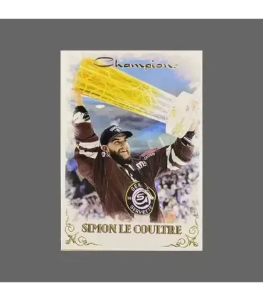 2023 AMPIR Geneve-Servette Champions #08 Simon Le Coultre   | AMPIR Trading Cards