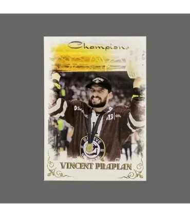 2023 AMPIR Geneve-Servette Champions #11 Vincent Praplan   | AMPIR Trading Cards