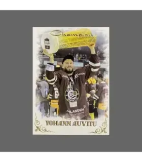 2023 AMPIR Geneve-Servette Champions #18 Yohann Auvitu   | AMPIR Trading Cards