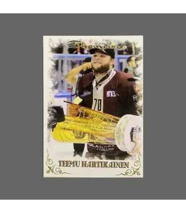 2023 AMPIR Geneve-Servette Champions #20 Teemu Hartikainen   | AMPIR Trading Cards