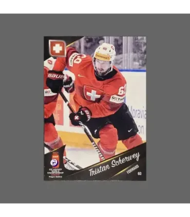 2024 IIHF World Championship #SUI17 Tristan Scherwey (Team Switzerland)  | AMPIR Trading Cards