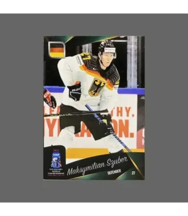 2023 AMPIR IIHF World Championship #GER04 Maksymilian Szuber (Team Germany)  | AMPIR Trading Cards