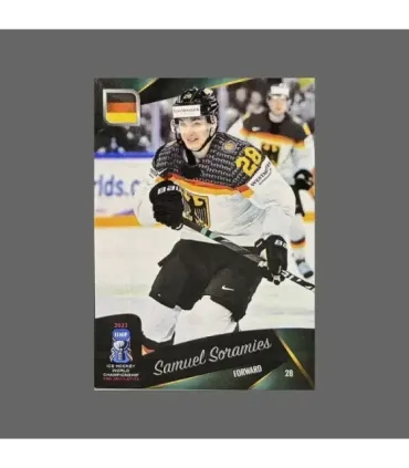 2023 AMPIR IIHF World Championship #GER05 Samuel Soramies (Team Germany)  | AMPIR Trading Cards