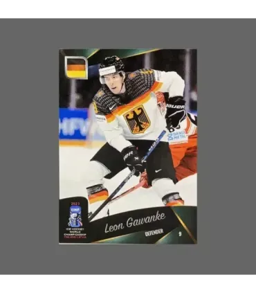 2023 AMPIR IIHF World Championship #GER09 Leon Gawanke (Team Germany)  | AMPIR Trading Cards