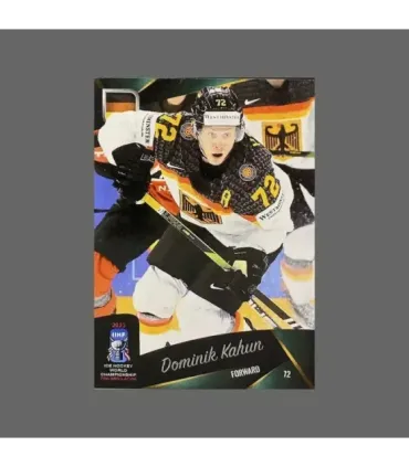 2023 AMPIR IIHF World Championship #GER18 Dominik Kahun (Team Germany)  | AMPIR Trading Cards