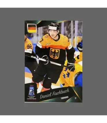 2023 AMPIR IIHF World Championship #GER20 Daniel Fischbuch (Team Germany)  | AMPIR Trading Cards