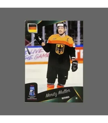 2023 AMPIR IIHF World Championship #GER22 Moritz Muller (Team Germany)  | AMPIR Trading Cards