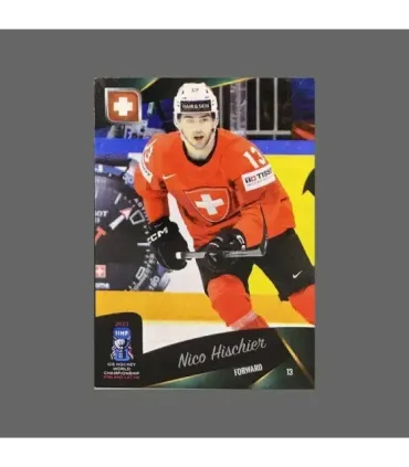 2023 AMPIR IIHF World Championship #SUI13 Nico Hischier (Team Switzerland)  | AMPIR Trading Cards