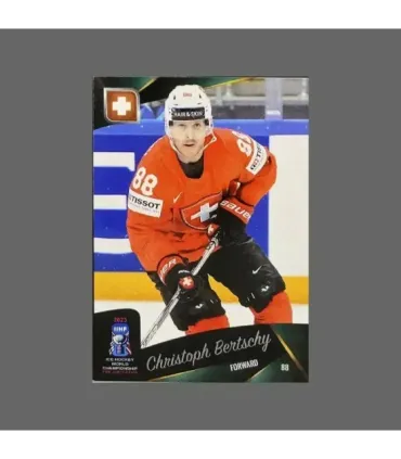 2023 AMPIR IIHF World Championship #SUI19 Christoph Bertschy (Team Switzerland)  | AMPIR Trading Cards